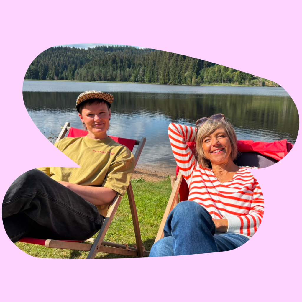 Expedition in die Heimat mit Annette Krause und Nele Sienknecht, sup und sup yoga am windgfällweiher