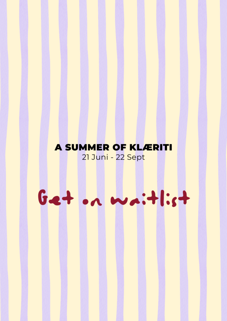 a summer of klaeriti 2027 wailist